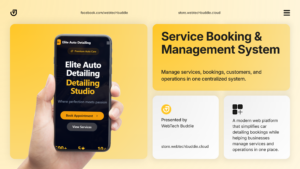 Service Booking & Management System UI – Frontend Only