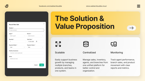Sales & Inventory Management UI – Frontend Only