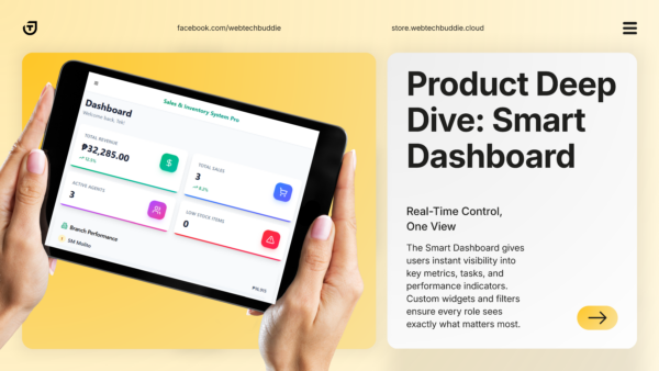 Sales & Inventory Management UI – Frontend Only